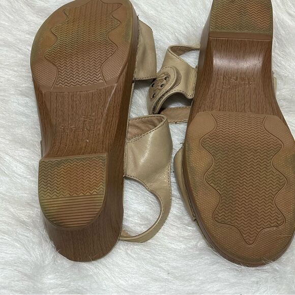 Dansko Tan Sonnet Leather Strap Sandal --‎ EU39/US 9 - Picture 8 of 9